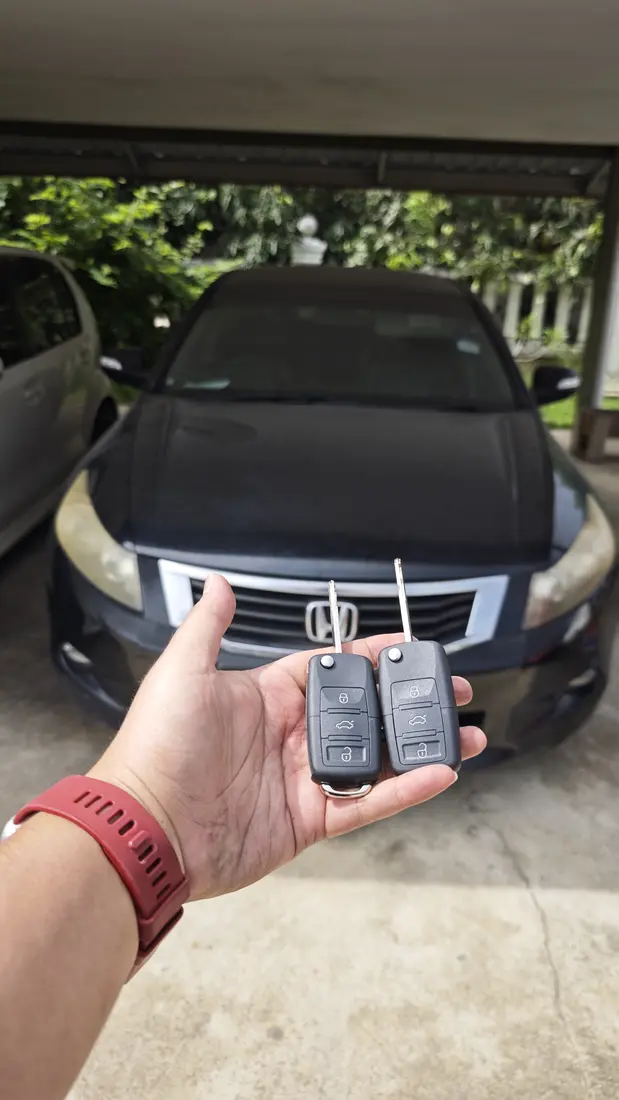 Kunci baharu Nissan disiapkan DH Autokey Kota Kinabalu