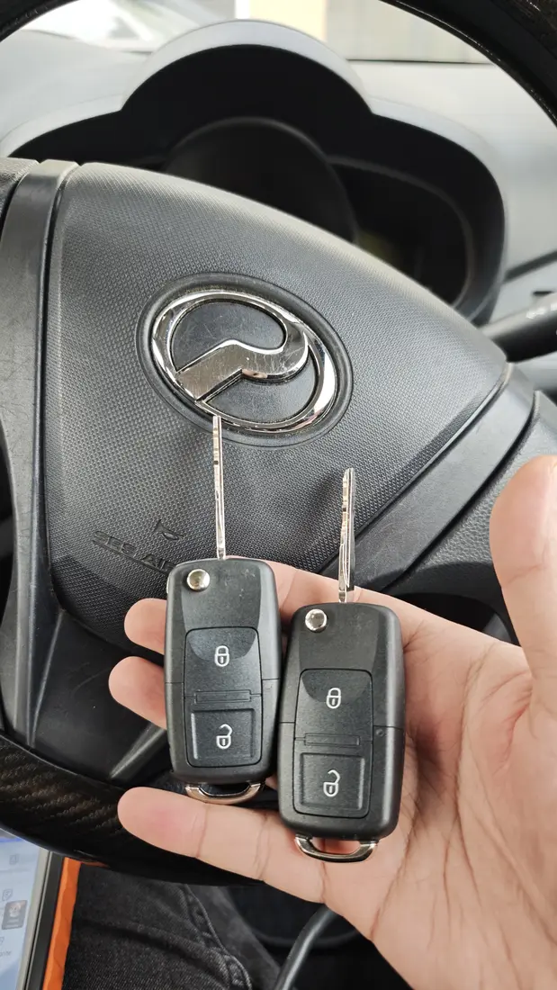 Dua kunci Perodua baharu