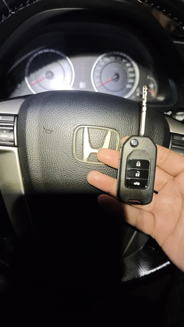 Kunci Honda siap diprogram oleh DH Autokey
